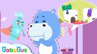 Cavity Germs Live In Hanks Mouth  Good Habit Song  Nursery Rhymes  Kids Songs  BabyBus [upl. by Ylsew]