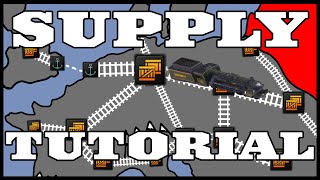 HOI4 60 Second Supply Tutorial Hearts Of Iron 4 [upl. by Anivel699]