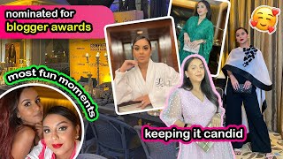 Cosmo Blogger Awards 2023 in Delhi  Aanam C Vlog [upl. by Isnan]