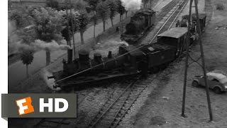 The Train 510 Movie CLIP  Train Wreck 1964 HD [upl. by Nesnar696]