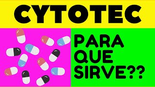 CYTOTEC  Cytotec PARA QUE SIRVE  Cytotec EN ESPAÑOL✅ [upl. by Htebizile]