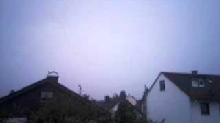 Gewitter Unwetter Altenstadt Wetteraukreis [upl. by Gnav]