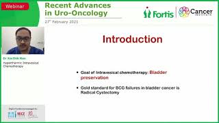 Part 16  Hyperthermic Intravesical Chemotherapy  Dr Karthik Rao [upl. by Neural191]