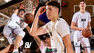 LaMelo Balls FIRST Drew League Season BEST HIGHLIGHTS The LAMELO SHOW Comes To COMPTON [upl. by Nylhtak578]