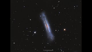 Full LRGB Post Process in PixInsight Hamburger Galaxy [upl. by Covell]