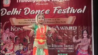 Kuzhaloothi Manamellam Classical dance Shishya Cynthia Justin Delhi Dance Festival 2024 [upl. by Ofloda]