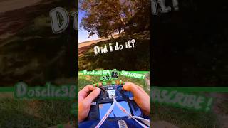 Did I do it 🕳️ fpv gopro apex viral nature landscape short fail [upl. by Ojoj]