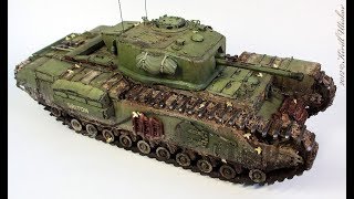 Churchill MkVII British infantry tank 135 [upl. by Pardoes]