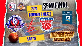 ABASACA TBS SANTIAGO PUEBLO NUEVO VS CDP 3 MARZO 2024 [upl. by Rusticus]