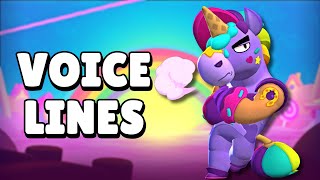 All Berry Voice Lines  Brawl Stars Season 28 [upl. by Tniassuot631]