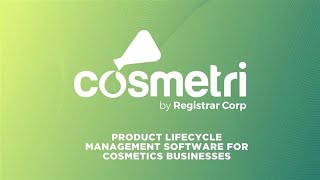 Meet Cosmetri Your GoTo Software for Cosmetics Success [upl. by Najtsirk]