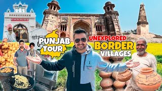 Punjab Tour Ep6  India Pakistan Border Villages Tour  Unexplored Punjab  Punjab Food [upl. by Roland]