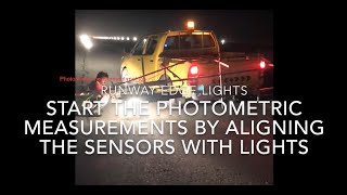 Airfield Ground Lighting Photometric Testing Equipment Method installation and procedure [upl. by Allemat]