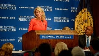 Wendy Davis Speaks at Aug 5 2013 National Press Club Luncheon [upl. by Cyrille]