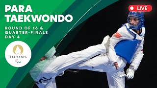 Para Taekwondo  Round of 16 amp Quarterfinal  Day 2 [upl. by Flita]