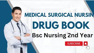 quotMsn drug quot bsc nursing 2nd year quot drug book msn quot [upl. by Alleinnad535]