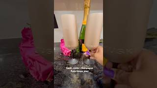 A champagne flute that keeps your bubbly chilled and avoids toddler spills is a gamechanger [upl. by Atinad714]