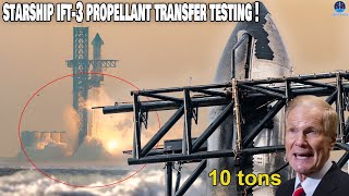 Just happened NASA officially revealed Starship IFT3 will test propellant transferring [upl. by Amary]