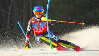 Mikaela SHIFFRIN  Winner  Slalom Run 1  Lienz AUT  2023 [upl. by Mossberg]