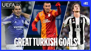 UCL Great Turkish Goals  Yıldız Altıntop Yılmaz [upl. by Gorrian]