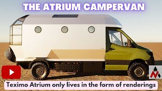 Texino Atrium Camper Van Concept  Offers Incredible Panoramic Views  OffGrid Camper Van [upl. by Ria]