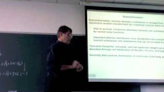 Food Toxicology Biotransformation part 1 [upl. by Aivlis]