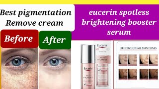 📢Eucerin spotless 💯brightening booster serum AntiPigment Dual Serum with Thiamidol Hyaluronic Acid [upl. by Malliw616]