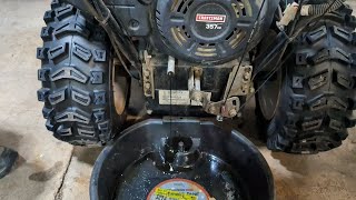 How to change your snowblower oil [upl. by Steel20]