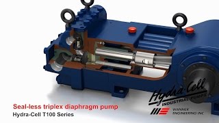 HydraCell T100 Series PackingFree Triplex Pumps [upl. by Hux]