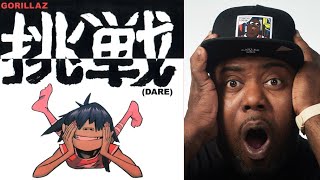 First Time Hearing  Gorillaz  DARE Official Video Reaction [upl. by Aketahs]