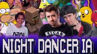 night dancer cover ia con 100 personajes cantando [upl. by Alliscirp]