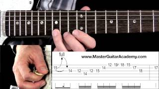 12 Rock Guitar Licks  Example 6 [upl. by Ihskaneem510]