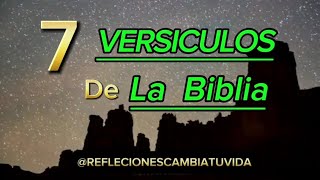 7 Versiculos de la Biblia [upl. by Meta240]