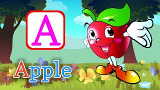 A for apple b for ball  1327  abcd rhymes  alphabet phonics Songs  abc meaning  Gonumonu tv [upl. by Banerjee]