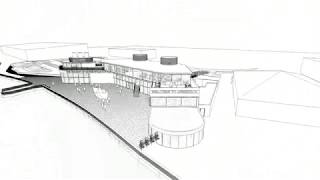 Cruise ship visitor centre and gallery at Greenock Ocean Terminal [upl. by Cavill]