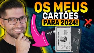 🔥Cancelei o C6 Carbon Veja os meus Cartões para 2024 TODOS GRÁTIS [upl. by Gaige]