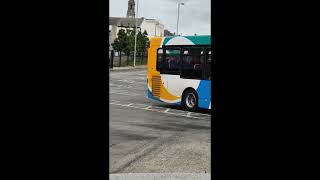 Seen within South Shields Interchange are Stagecoach N East AD E200s 37143 amp 37144 August 2024 [upl. by Noislla]