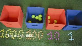 Place Value Baskets  Fun Place Value Activity [upl. by Leake]