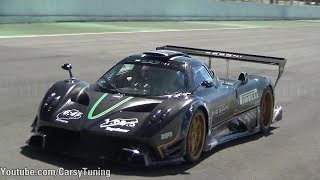 EXCLUSIVE Pagani Zonda R  Autodromo Codegua Chile [upl. by Estey]