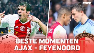 De BESTE MOMENTEN van Ajax  Feyenoord in de Eredivisie ⚔️ [upl. by Brozak737]