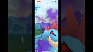 Shadow Feraligatr PVP battle pokemongo shorts pokemon [upl. by Lewanna379]