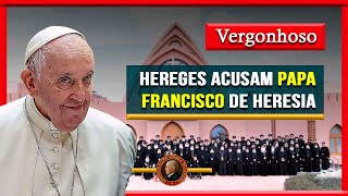 𝐕𝐄𝐑𝐆𝐎𝐍𝐇𝐀 Hereges Coptas REPREENDEM Papa Francisco e o ACUSAM de HERESIA [upl. by Saddler741]