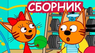 Три Кота  Сборник отличных серий  Мультфильмы для детей😃 [upl. by Ardnahcal]