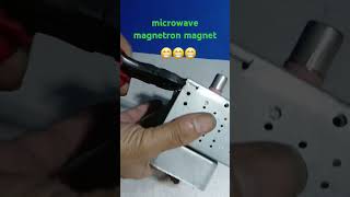 How to remove a microwave magnetron magnet [upl. by Yolande]