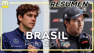 ASÍ FUE LA POLE SPRINT PARA CHECO Y COLAPINTO EN BRASIL F1 2024 [upl. by Sigvard]