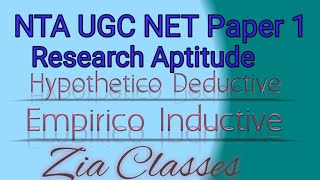 Hypothetico Deductive and Empirico Inductive Method  Qualitative and Quantitative [upl. by Dleifrag]