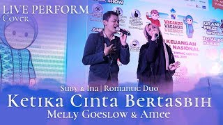 Ketika Cinta Bertasbih OST KCB  SubyIna Romantic Duo Live Cover [upl. by Enitsirhc]