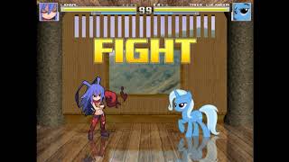 MUGEN Laharl VS Trixie Lulamoon [upl. by Dlared]