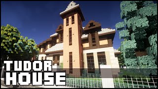 Minecraft  Tudor House amp Fantastic Suburb [upl. by Town]