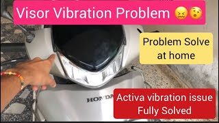 activa visor sound problem  activa 125 body sound problem  activa visor vibration  visor sound [upl. by Enived]